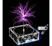 Vastarry Tesla Coil Solid-State Music Tesla Coil Artificial Lightning Bureau Toy Wireless Power Scientifique Transmission Modèle Outil d'expérimentation