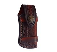 Vastsea Étui à Couteau en Cuir Pliant - Housse de Poche Pour Couteaux