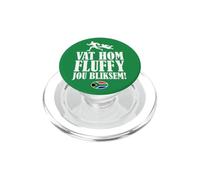 VAT Hom Fluffy Jou Bliksem Phrase drôle de Rugby sud-Africain PopSockets PopGrip pour MagSafe