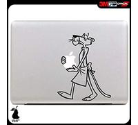 Vati Feuilles Amovible Vieille Souris Conception de Cool Sticker Vinyle Peau Art Noir pour Apple Macbook Pro Air Mac 13" 15" pouces/13 Unibody 15" Pouces pour Ordinateur Portable