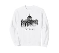Vatican Basilique Saint-Pierre Vintage Cité du Vatican Rom Sweatshirt