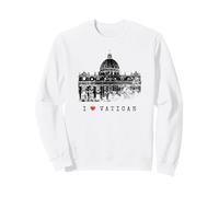 Vatican Basilique Saint-Pierre Vintage Cité du Vatican Rom Sweatshirt
