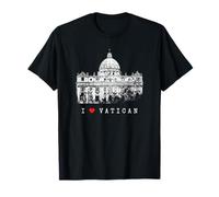 Vatican Basilique Saint-Pierre Vintage Cité du Vatican Rom T-Shirt