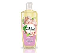 Vatika L'huile capillaire enrichie à l'ail favorise la croissance naturelle des cheveux (200 ml)