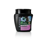 Vatika Masque Capillaire Multivitaminé à l'Huile de Graines Noires 500g - Nourrit, Brillance, Hydratation, Croissance, Renforce