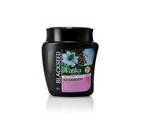 Vatika Masque Capillaire Multivitaminé à l'Huile de Graines Noires 500g - Nourrit, Brillance, Hydratation, Croissance, Renforce