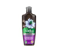 Vatika Naturals Huile Capillaire Enrichie au Cumin Noir 200 ml - Vitamines A, E, F & Avocat pour Brillance, Coloration Cheveuxpour Conditionner, Nourrit le Cuir Chevelu, Favorise la Croissance