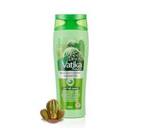 Vatika Naturals Shampooing multivitaminé anti-chute de cheveux - 400 ml - Pour cheveux faibles et ternes - Enrichi en cactus et en Géorgie
