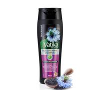 Vatika Shampoo Multivitaminé à la Nigelle & au Coloration Cheveux- 400 ml - Nourrit, Fortifie, Fait Briller, Favorise la Croissance, Améliore la Texture des Cheveux