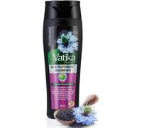 Vatika Shampoo Multivitaminé À La Nigelle & Au Coloration Cheveux- 400 Ml - Nourrit, Fortifie, Fait Briller, Favorise La Croissance, Améliore La Texture Des Cheveux