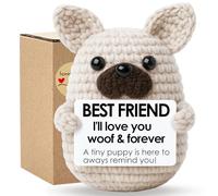 Vatogon Cadeau amusant pour meilleur ami, cadeau d'amitié pour homme et femme, cadeau d'anniversaire pour amis, meilleure amie, meilleure amie, cadeau « I Love You Friends », fait à la main, support