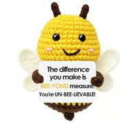 Vatogon Mini cadeau amusant en forme d'abeille pour enseignant, fête des mères, infirmières, cadeau de remerciement pour ami, infirmière, patron, collègue, cadeau de remise de diplôme 2026 pour