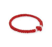 VATOPEDI MONASTERY Chapelet de prière Rouge Fait Main avec 33 nœuds de prière du Mont Athos - Corde de prière orthodoxe en Fil tressé, de Style monastique Traditionnel, pour la prière personnelle