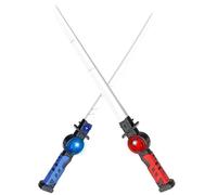 Vatos Épée laser de jeu Rétractables 2 Pièces - 15 Couleurs, Effets Sonores Réalistes, Rechargeables - Cadeau créatif cosplay