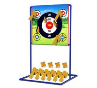 Vatos Jeu de lancer Jeu de flechettes intérieur extérieur pour Fête d'enfants Fête de famille 2 -3 Joueur Cadeau enfant 3+ans