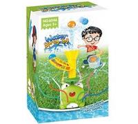 VATOS Jouet d’Arrosage Extérieur 2-en-1 Enfants Arroseur Grenouille avec Jeu de Spray Rotatif & Capture de Balle, Jouets Aquatiques d’Été pour Tout-Petits