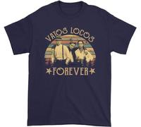 Vatos Locos Forever Vintage T-Shirt Mens Tee Black L