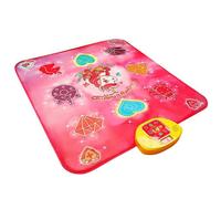 VATOS Tapis de Danse Jouet musical Filles 3+ans Volume réglable et lumières LED 5 Jeux de Danse 3 Niveaux de défi Cadeaux enfant