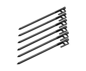 VAUDE 10985 Piquet fonte 20 cm (vpe6) Noir
