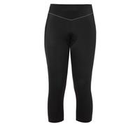 VAUDE Active 3/4 Pantalon Femme Black Uni FR: XXS (Taille Fabricant: 34)