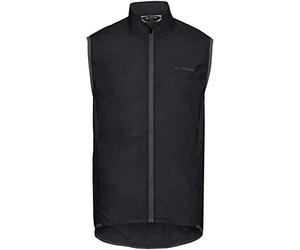 VAUDE Air III Gilet Coupe-Vent Homme Noir FR : M (Taille Fabricant : M)
