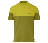 Vaude Bike Altissimo Ii Short Sleeve Jersey Vert,Jaune S / Regular Homme Light Leaf
