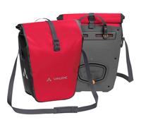 Paire de sacoches arriere vaude aqua back rouge