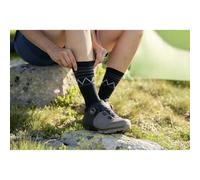 Vaude - Bike Socks Mid - Chaussettes vélo Black White - 39 - 41
