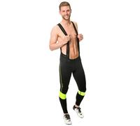 Vaude Kuro Warm Bib Tights - Cuissard vélo homme Neon Yellow S