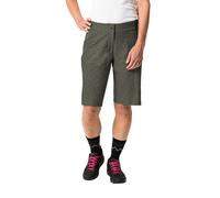 Vaude Bike Ledro Print Shorts Vert 44 Femme Khaki