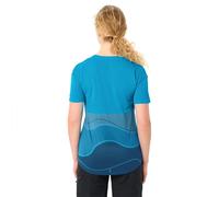 Vaude Bike Moab Vi Short Sleeve T-shirt Bleu 40 / Regular Femme