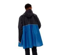 VAUDE Poncho Valero imperméable – Mixte – Bleu/Noir – Taille M – Modèle 2025