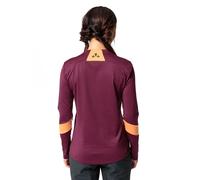Maillot manches longues femme VAUDE Qimsa Logo Rouge