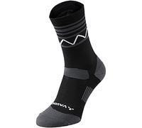 Vaude - Bike Socks Mid - Chaussettes vélo Black White - 36 - 38