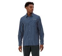 VAUDE Men's Albsteig Ls Shirt III Chemise, Dark Sea/Dark Sea, s Hommes