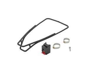Vaude Contour Max Kit de Fixation Complet pour Sacoche de Selle Support klick-Fix Convient pour Sacoche Off Road M