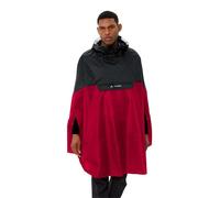 Vaude - Covero Poncho II - Poncho Red / Black - S