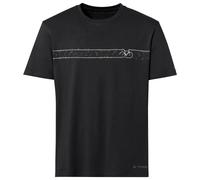 Vaude Bike Cyclist V Short Sleeve T-shirt Noir S Homme