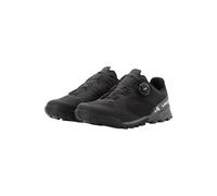 VAUDE Downieville Tech II Chaussures de VTT avec système BOA, Semelle à pédale à clic et Pet recyclé, Chaussures de VTT Respirantes, Noir/Anthracite, 41 EU