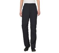 Vaude - Drop Pants II - Pantalon pluie vélo femme Black Uni - EU 38 - Long