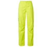 Vaude - Drop Pants II - Pantalon pluie vélo femme Neon Yellow Uni - EU 40