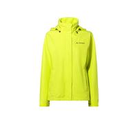 VAUDE Escape Bike Light Veste de pluie Femme - Parka coupe-vent imperméable doublée membrane 2 couches, réfléchissante 412g - idéale pour randonnées à vélo