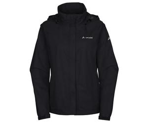 VAUDE Escape Bike Light Veste de pluie Femme - Parka coupe-vent imperméable doublée membrane 2 couches, réfléchissante 412g - idéale pour randonnées à vélo
