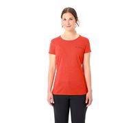 Vaude - Essential T-Shirt - T-shirt femme Glowing Red - EU 40