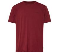 Vaude - Essential Wool T-Shirt - Haut en mérinos - L - carmine