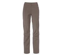 Vaude Farley Stretch Capri T-zip Iii Pants Gris 44 / Short Femme