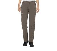 VAUDE Farley Stretch Capri T-Zip II Pantalon Femme Coconut FR : S (Taille Fabricant : 38)
