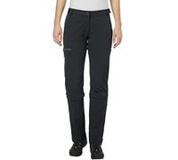 VAUDE Farley Stretch Capri T-Zip Pantalon II Pantalon Femme Black FR : S (Taille Fabricant : 38)