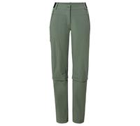Vaude Farley Stretch T-zip Iii 3/4 Pants Vert 40 / Short Femme