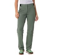 Vaude Farley Stretch T-zip Iii 3/4 Pants Vert 40 / Short Femme